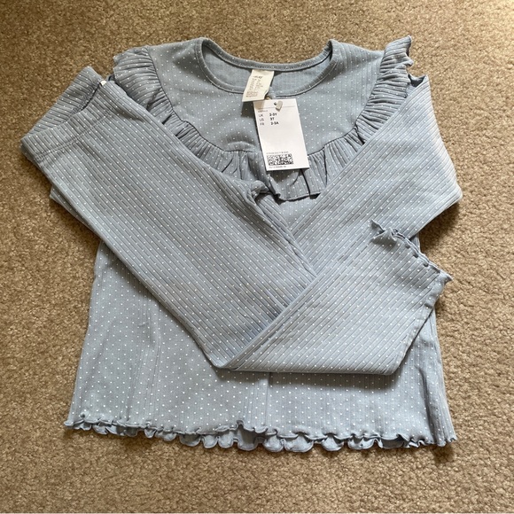H&M Matching Sets New Hm Polka Dot Ruffle Matching Set 3t Poshmark
